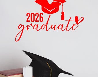Senior Class of 2026 Decal Sticker for Car Window Graduation Gift High ...