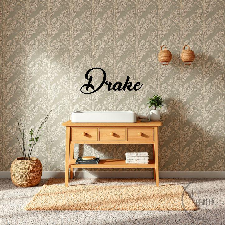 Personalized Wall Decal Boy Name Wall Decal Nursery Wall Decal ...