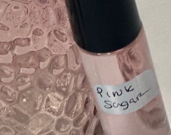 Pink sugar body oil