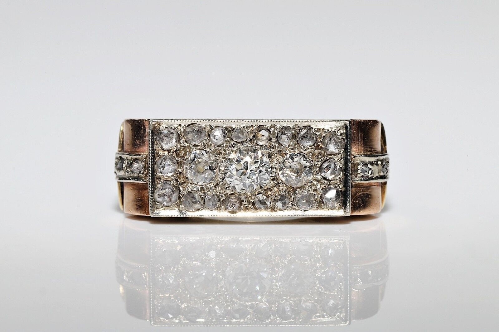 Bague Vintage Début 1900 – Or Ou Argent – Jolie Petite Bague Ancienne – Origine France