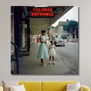 Gordon Parks Canvas Wall Art,Vintage Civil Rights Print,Black Lives Matter Poster,African American Wall Art,Historical Social Justice Poster