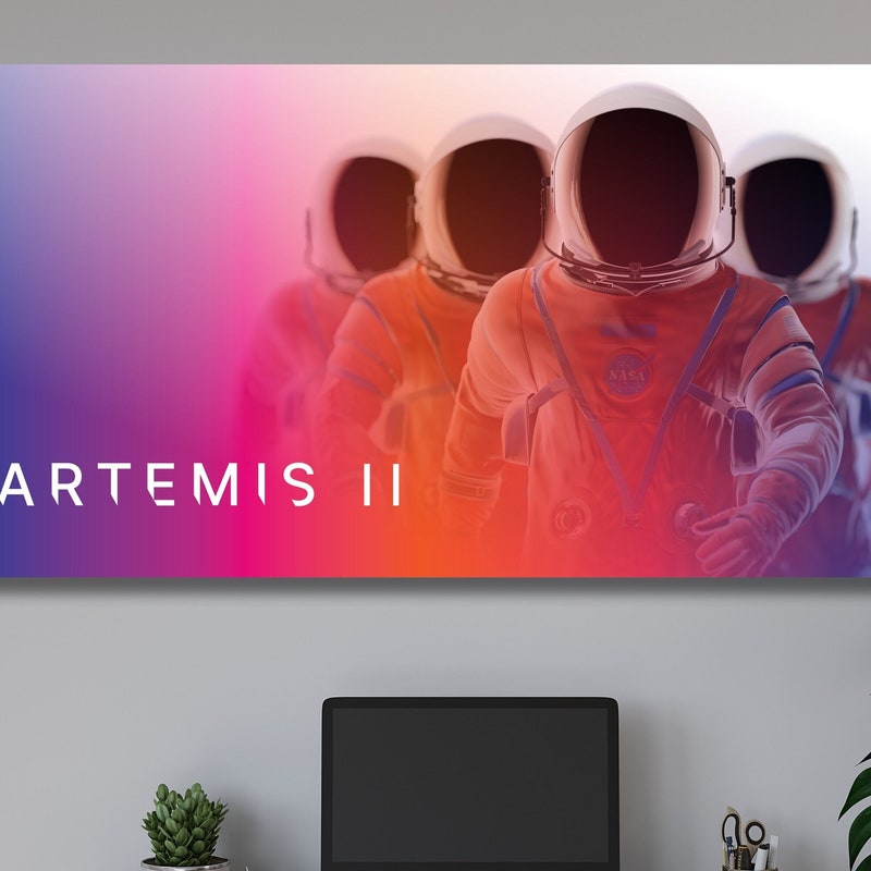 Artemis 2 Poster - Etsy