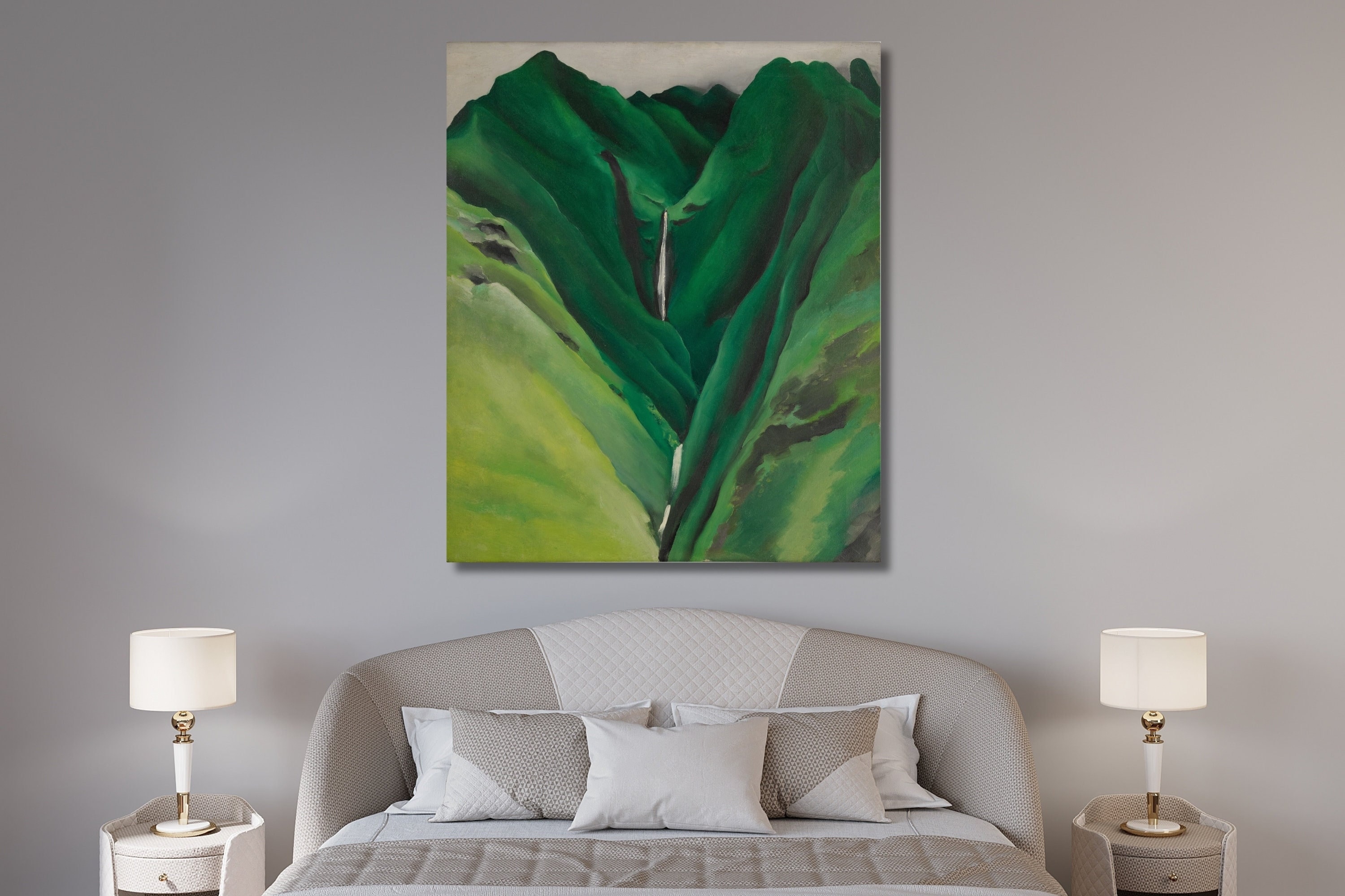 Green Mountains, Georgia O'keeffe Canvas Wall Art,stunning Art Print ...