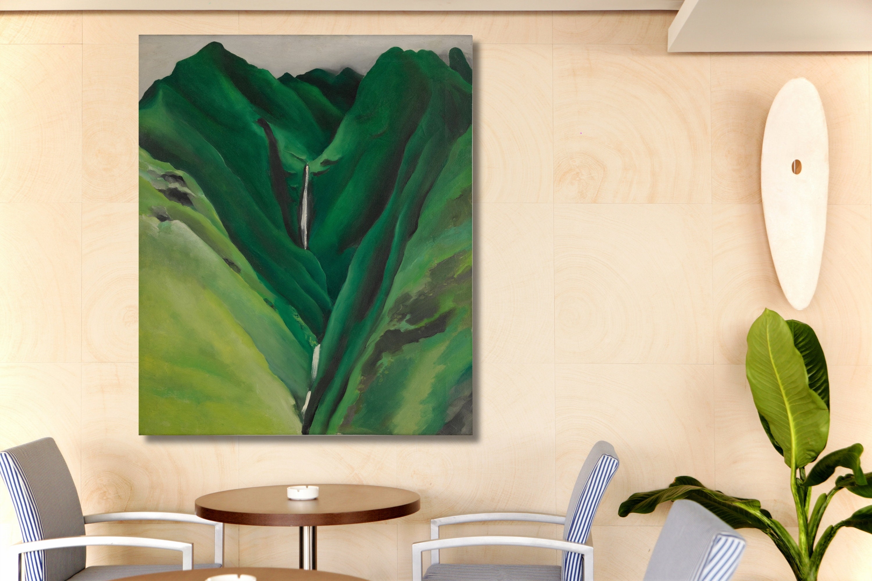Green Mountains, Georgia O'keeffe Canvas Wall Art,stunning Art Print ...