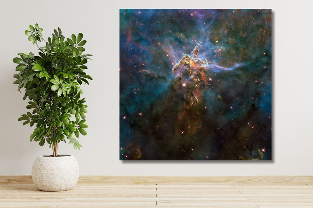 James Webb NASA Space Telescope Carina Nebula Poster, NASA Space Print ...