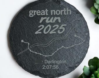 Great North Run 2026 Finisher Slate Coasters