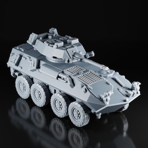 LAV-25 – US Marines Light Armored Vehicle for military dioramas and wargames – 3D resin model – 1/43 1/48 1/50 1/56 1/60 1/72 1/87
