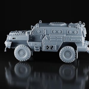Paramount Marauder – South African MRAP armored vehicle for dioramas and wargames – realistic 3D resin model – 1/43 1/48 1/56 1/72 1/87