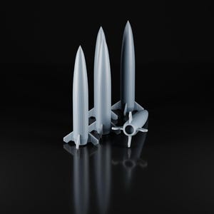 ATACMS – Modern US Surface-to-Surface Tactical Missile System for Contemporary Dioramas and Wargames – 3D Resin – 1/35 1/43 1/48 1/50 1/72 1/87