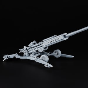 M777 Howitzer – Modern US Army Towed Howitzer for Contemporary Dioramas and Wargames – 3D Military Model – 1/35 1/48 1/50 1/72 1/87
