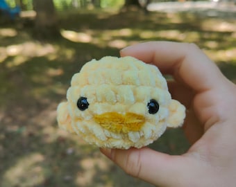 Crochet Mini Baby Chick Plushie