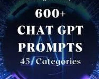Oltre 600 suggerimenti ChatGPT Il guru di ChatGPT: 600 suggerimenti stimolanti e riflessivi per ChatGPT! Ebook che fornisce infinite ispirazioni e idee per t