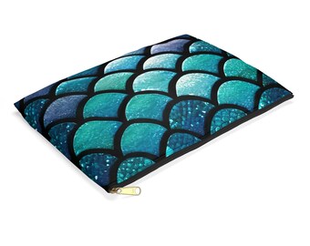 Bolsa de accesorios Galactic Mermaidcore - Organizador de viaje para artículos esenciales, encantador regalo para amantes de las sirenas