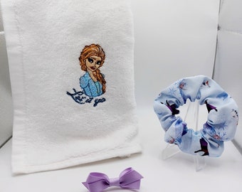 Elsa Face Towel