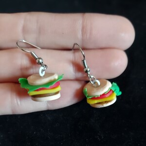 Hamburger Earring