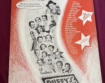 Partituras antiguas - The Hard Way de Duffy's Tavern