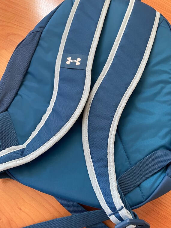 Under Armour Storm TEAL Hustle Lite backpack / book bag / College Bag / Camping / Laptop Back Pack. Modern Vintage Fashion & Accessories View 6