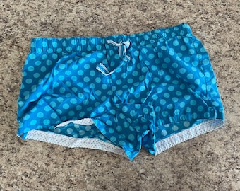 Vintage Xhilaration 100% Cotton Shorts - CUTE! Polka Dot Daisy Duke Lounge, Like New!
