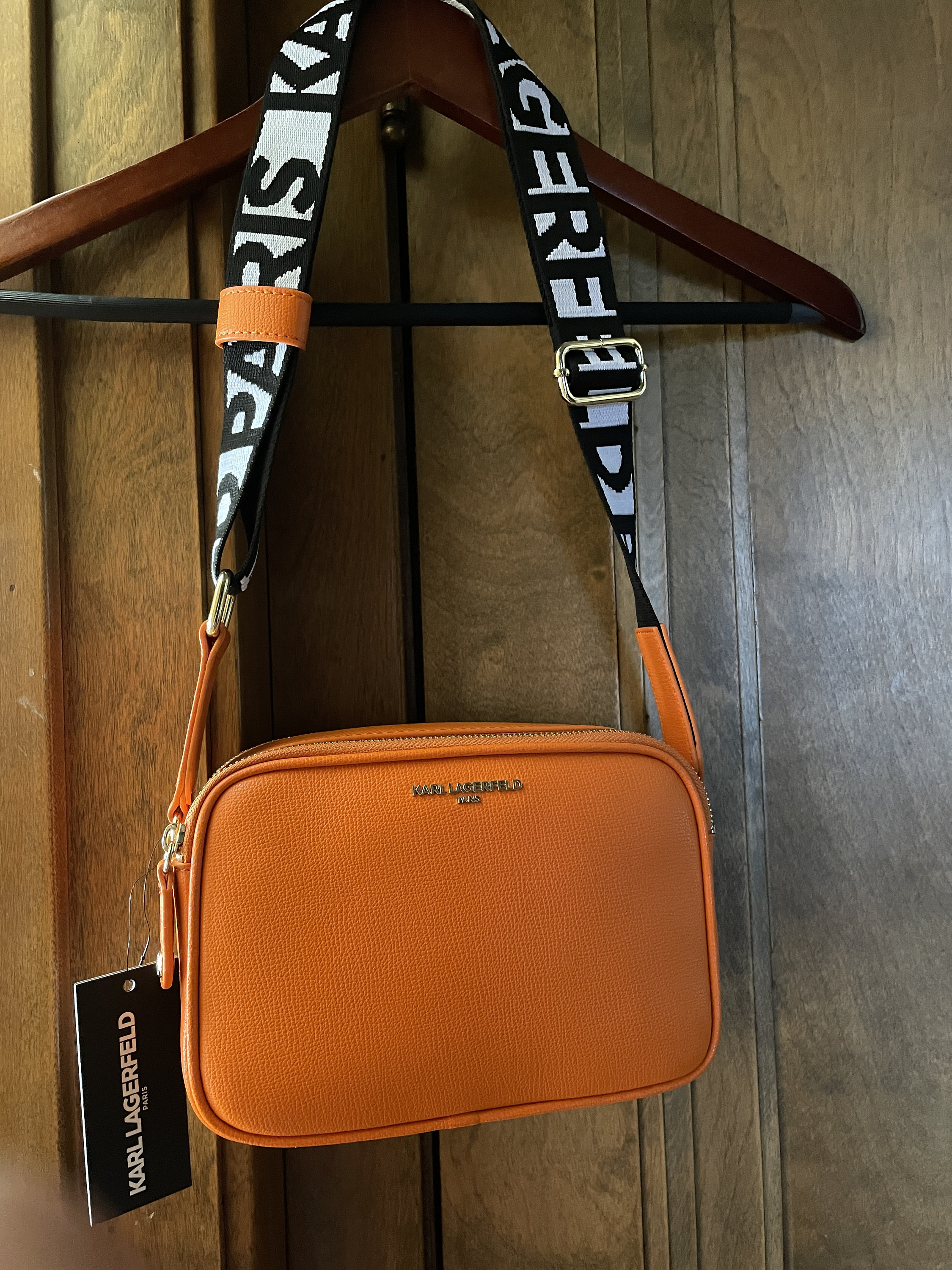 RARE! Karl Lagerfeld Paris Maybelle Purse Crossbody. Authentic and