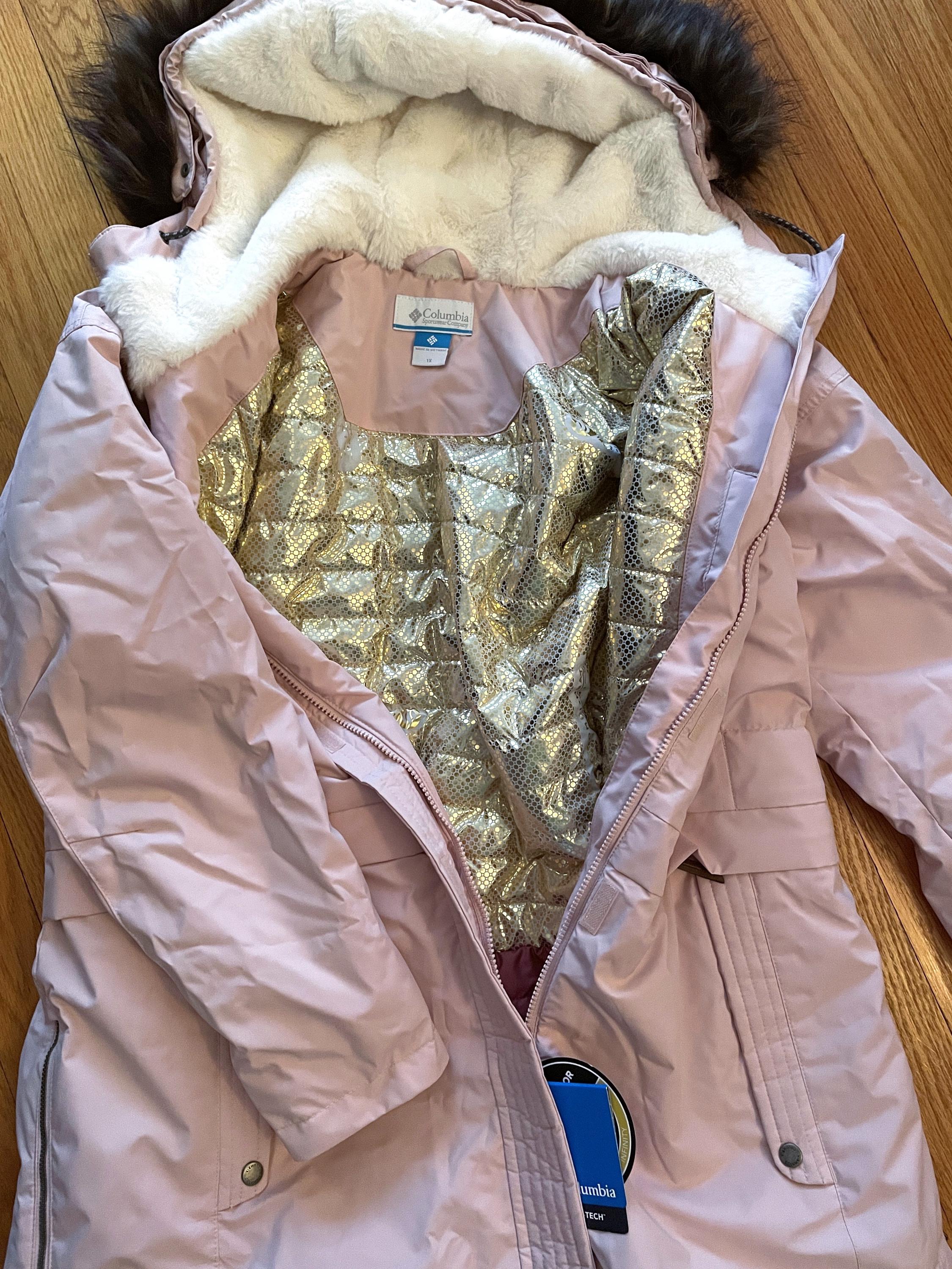 Columbia Omni Heat Women's Insulated Jacket. Pink / Dusty Rose