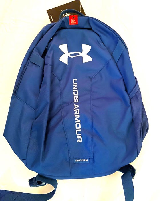 Under Armour Storm TEAL Hustle Lite backpack / book bag / College Bag / Camping / Laptop Back Pack. Modern Vintage Fashion & Accessories View 4