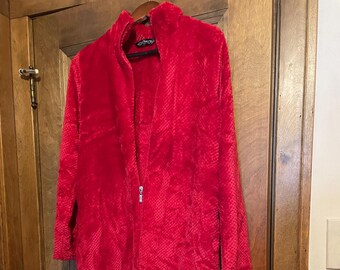 Noire Jasmine Rose Robe. Vintage Robe, NEVER WORN but no tag. Pristine condition - in Women's size Medium