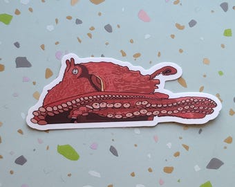 Giant Pacific Octopus Sticker