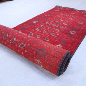 3x13 ft Runner rug, Afghan Fine Handmade Bokhara Runner, Vegi Dye Hall way Runner rug, 80x400 cm runner Rug, Kitchen Runner Rug Oriental Rug