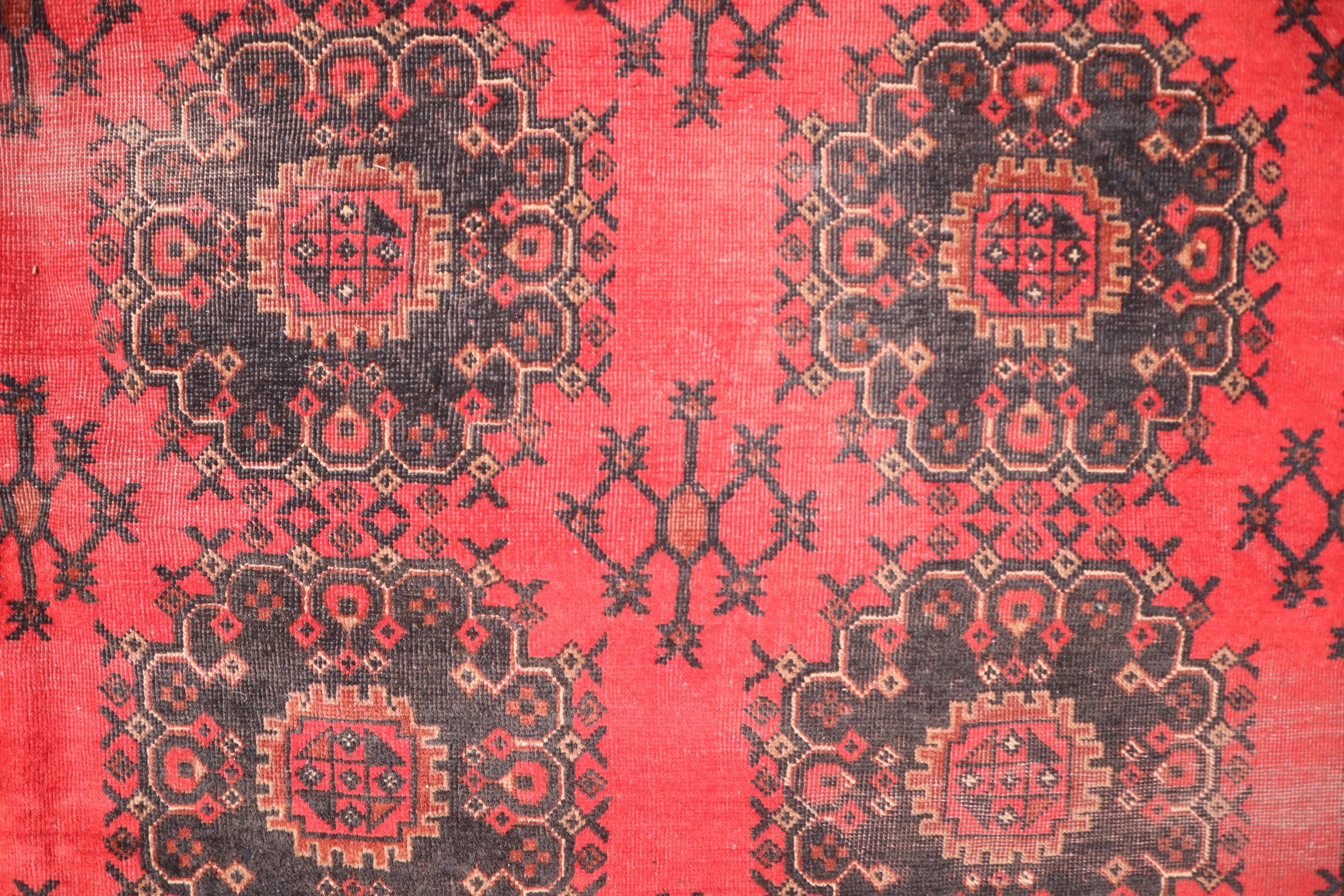 1960年代アンティーク トルクメン アンティークラグ 8 x 11