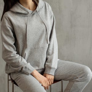100% Organic Cotton Pullover Hooded Sweatshirt – Sustainable, Eco-Friendly.