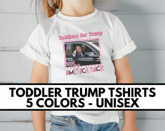 Trump Toddler Tshirt 2024 Get In Loser Tshirt Kids Political Shirt Election Supporter Apparel Patriotic Child Clothing Kids for Trump Shirt
