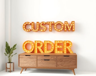 Commande personnalisée | Veuillez nous contacter avant de passer commande !