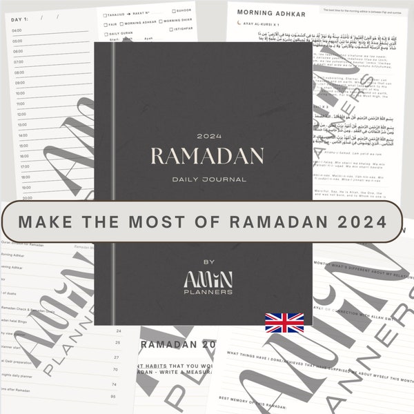 Planificador diario digital Ramadán 2024