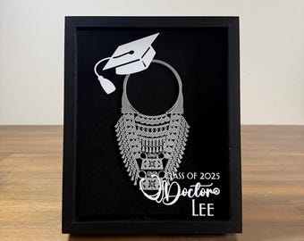 Graduation Hmong Xauv Shadow Box