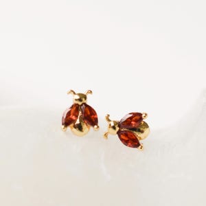 Lady Bug Earrings