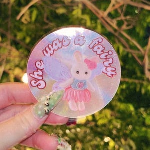 Sticker elfjes Calico