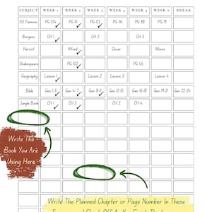 Charlotte Mason 2026-2027 Homeschool Planner image 6