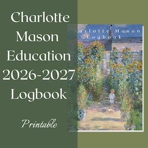 Charlotte Mason 2026-2027 Homeschool Logbuch