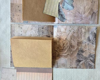 Junk Journal Zubehör, Junk Journal Kit, Junk Journal Set, Junk Journal Geschenke