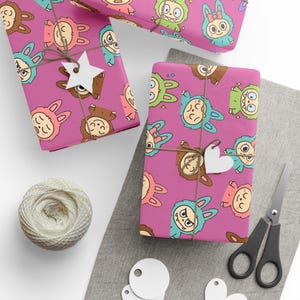 Carta da regalo Labubu per tutte le occasioni: perfetta per compleanni, baby shower, feste, regali e celebrazioni.