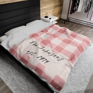 Personalisierte Decke für Erwachsene, individuelles Geschenk zum 50. Jahrestag, individuelle Decke, Bettwäsche, Geschenkdecke für Paare,