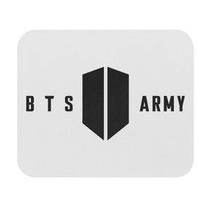 Alfombrilla de ratón rectangular de Kpop, regalo para fans del Kpop, alfombrilla de ratón militar, regalo militar, alfombrilla de ratón K-pop, alfombrilla Bangtan Boys, regalo de cumpleaños para fans del Kpop.