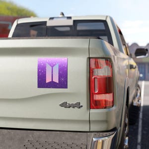 Bts inspired Car Magnet, Army magnet, army car decal, bts car decal, Kpop Fans, Birthday Present, bts merch, kpop merch, 5''x5''
