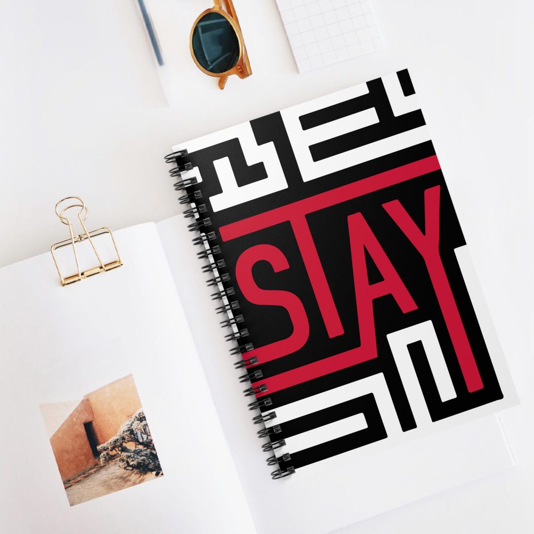 Stay Notebook Stay Spiral Notebook - Ruled Line, Kpop Merch, Kpop Gift, Kpop Fan Gift ...