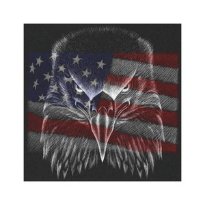 Imanes para auto Patriot, imán para auto Patriot, imán con la bandera de EE. UU., calcomanía patriótica, imán para auto con la bandera, calcomanía Patriot, imán de EE. UU., 5'' × 5''