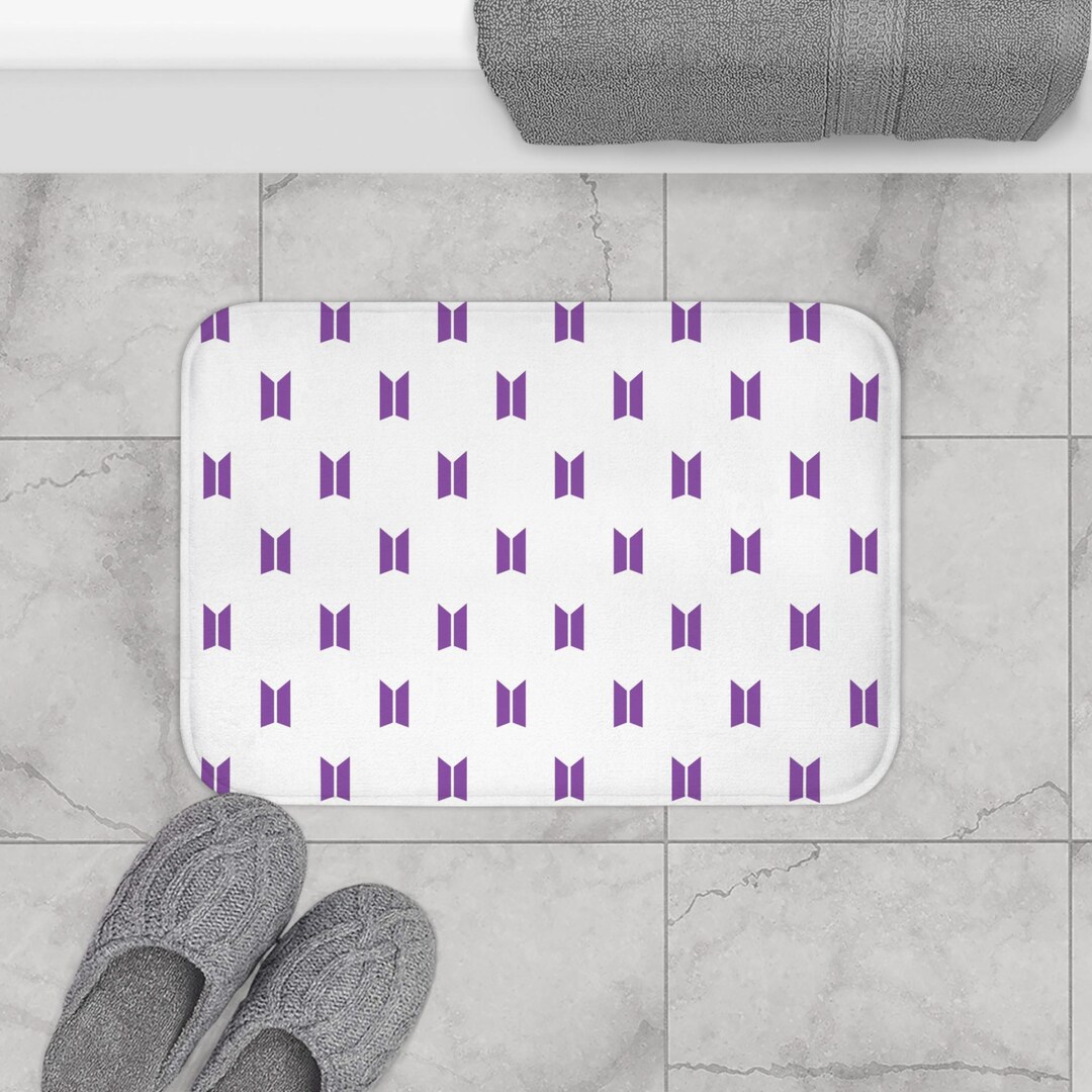 Kpop Rug Kpop Bath Mat - Kpop Inspired Bathroom Rug, Kpop Fan Gift, Non-slip ...