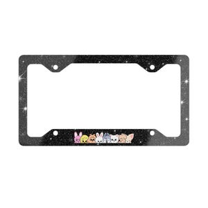 Kpop Metal License Plate Frame, Stray Kids Car Frame, kpop Car Frame, SKZOO Car License Frame, gift for stray kids fan, skzoo