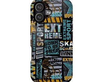 Rugged Extreme Sports iPhone Case for Men – Premium Dual Layer Protection, MagSafe Compatible