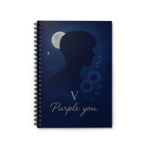 V Spiral Notebook - Ruled Line, 6&quot; x 8&quot; (15.2 x 20.3 cm)