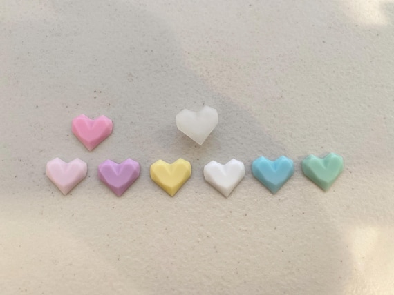Tamagotchi P's Heart Resin Pierce - Etsy